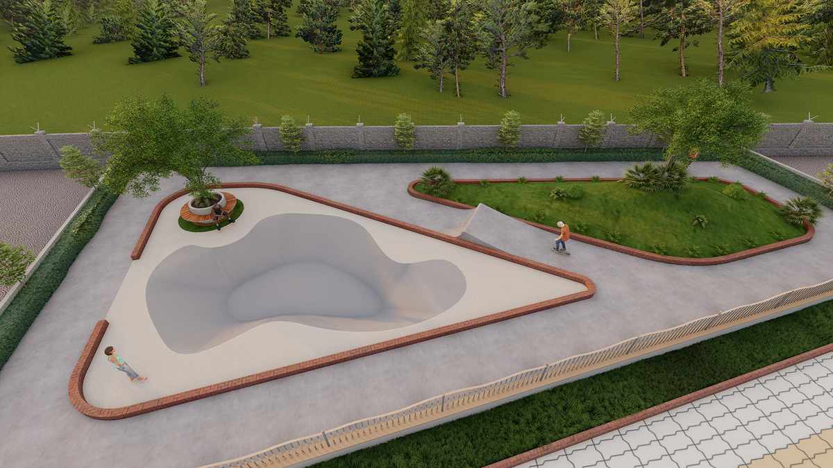 The Riyasat Sankalp modern skate park for kids